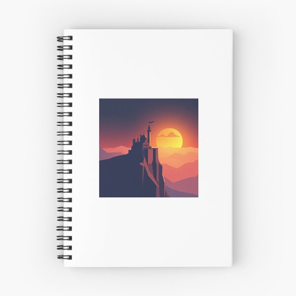 Item preview, A castle at sunset designed and sold by Ganador96.