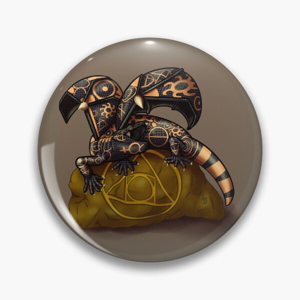 Item preview, Alchemonstrous Flame: The Gila Dragon's Arcane Fury designed and sold by AnneOther.