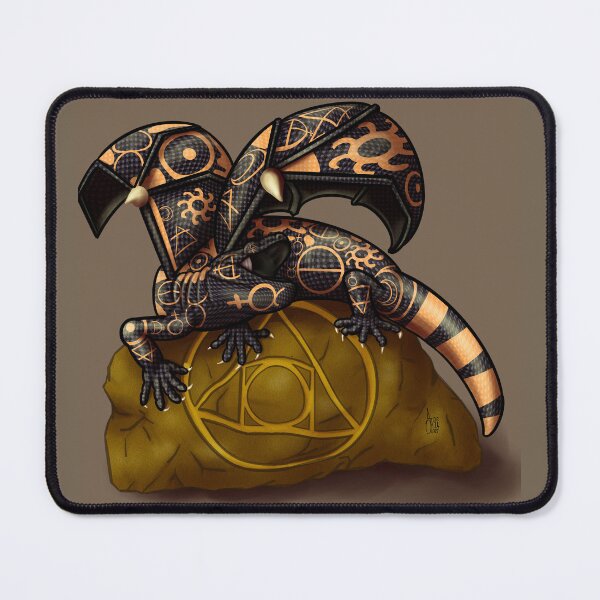 Item preview, Alchemonstrous Flame: The Gila Dragon's Arcane Fury designed and sold by AnneOther.