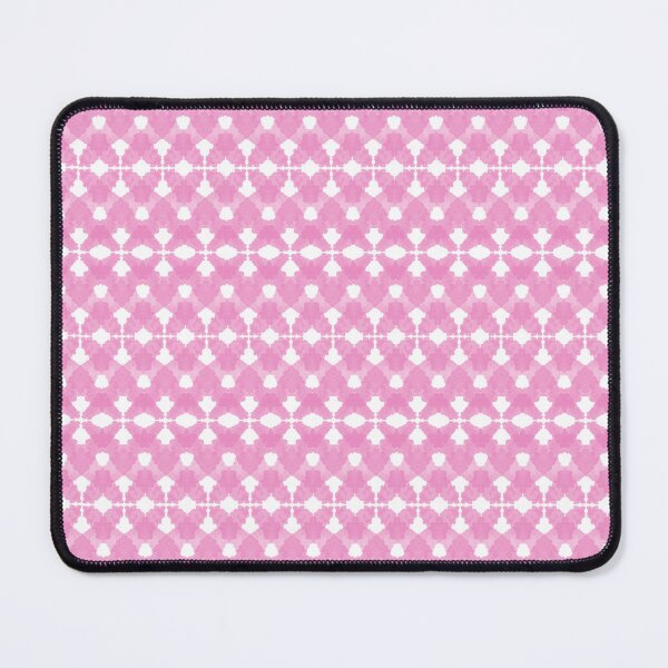 Item preview, Watercolor Pink Crisscross Pattern On White designed and sold by QuestingPixel.
