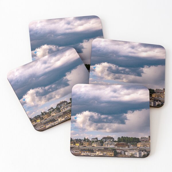 Item preview, Cityscape in a Sunny Summer Day in Lausanne designed and sold by Mats Silvan.