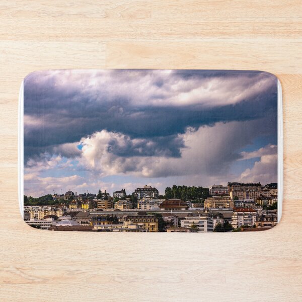 Item preview, Cityscape in a Sunny Summer Day in Lausanne designed and sold by Mats Silvan.