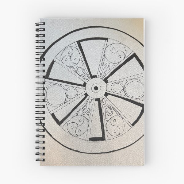 Item preview, Black and white wheel of fortune  designed and sold by David Ulm.