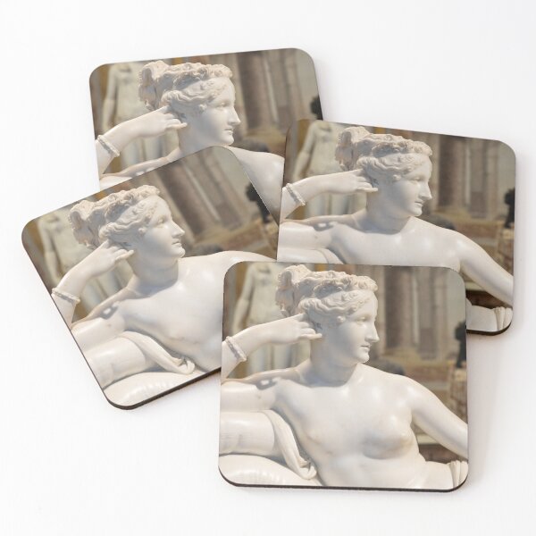 Item preview, Rome, Italy - Paolina Borghese Bonaparte as Venus Victrix, by sculptor Antonio Canova designed and sold by Paolo Modena Photography    -   Fine Italian Art.