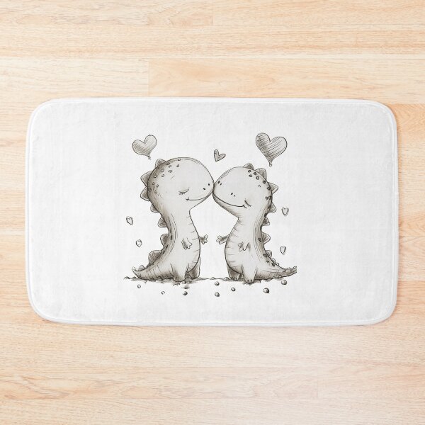 Item preview, 2 Cute Love Dragons with Hearts designed and sold by KawaiiArtStyle.