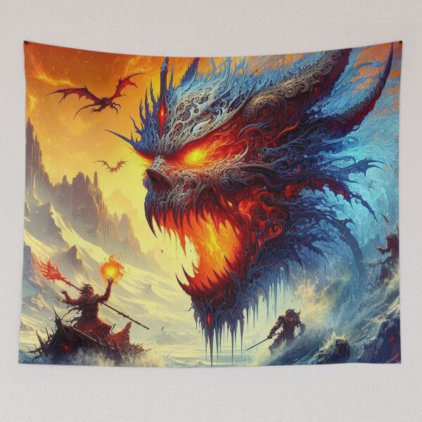 Item preview, Fire and Ice Demon designed and sold by RaF71PrO.