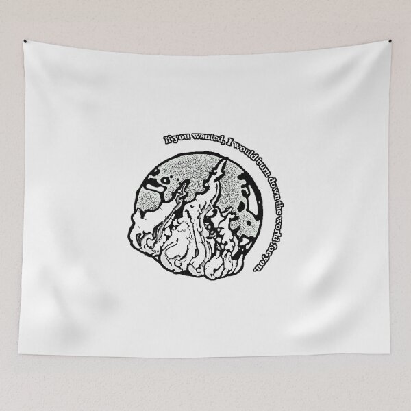 Item preview, I Would Burn Down the World for you designed and sold by NerdHut.