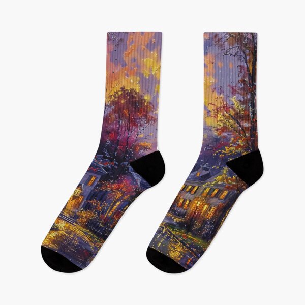 Item preview, Evening Village 1  designed and sold by Dawn van Doorn.