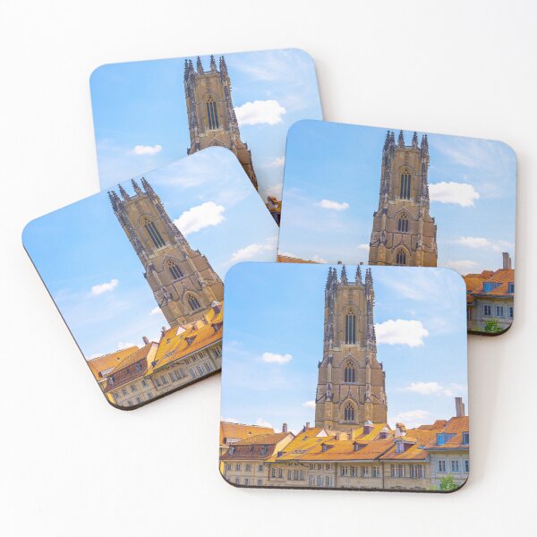 Item preview, Cityscape with Cathedral Tower in Old Town Medieval designed and sold by Mats Silvan.