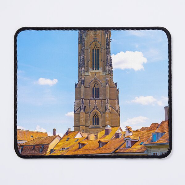 Item preview, Cityscape with Cathedral Tower in Old Town Medieval designed and sold by Mats Silvan.