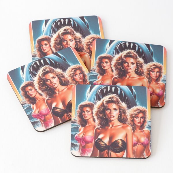 Item preview, Shark Attack designed and sold by PulpVintage.