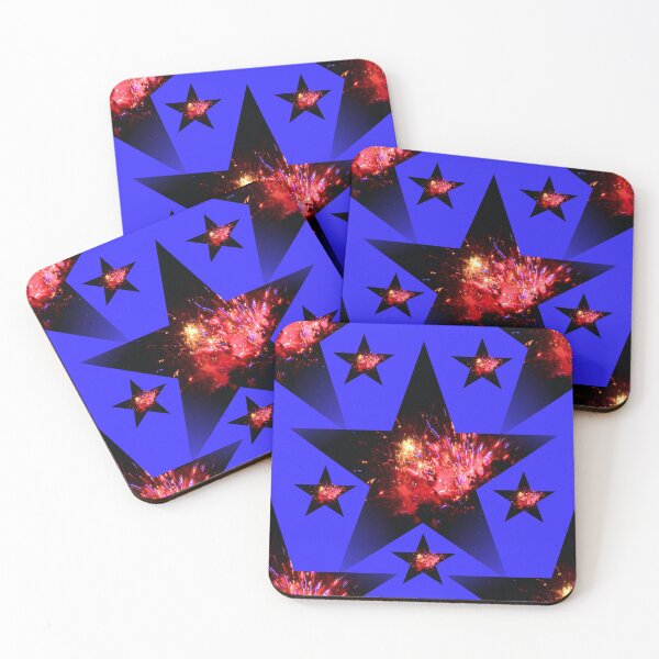 Item preview, Pink Fireworks Inside Stars designed and sold by kristalcurt.