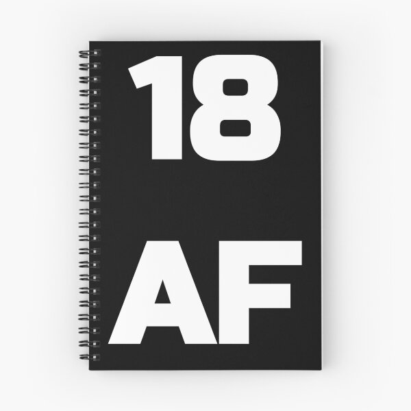 Item preview, 18 AF 18th Birthday Men Women Eighteen Gift designed and sold by Superhero Gear.