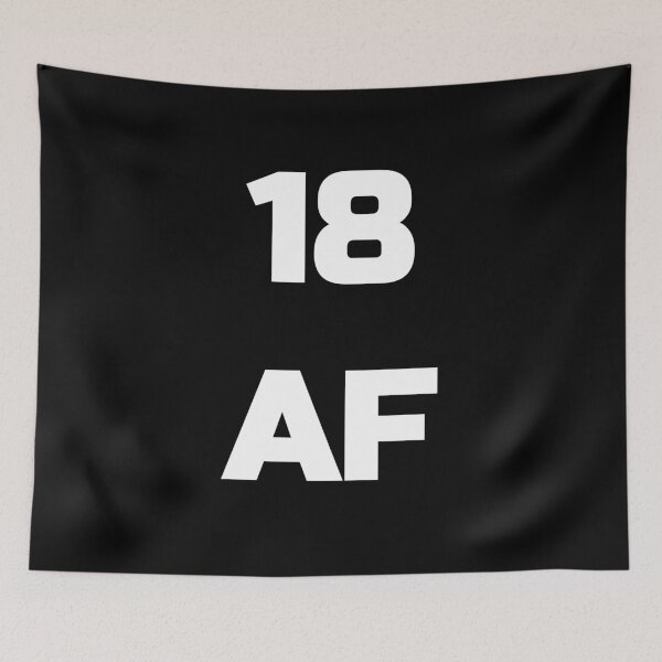 Item preview, 18 AF 18th Birthday Men Women Eighteen Gift designed and sold by Superhero Gear.