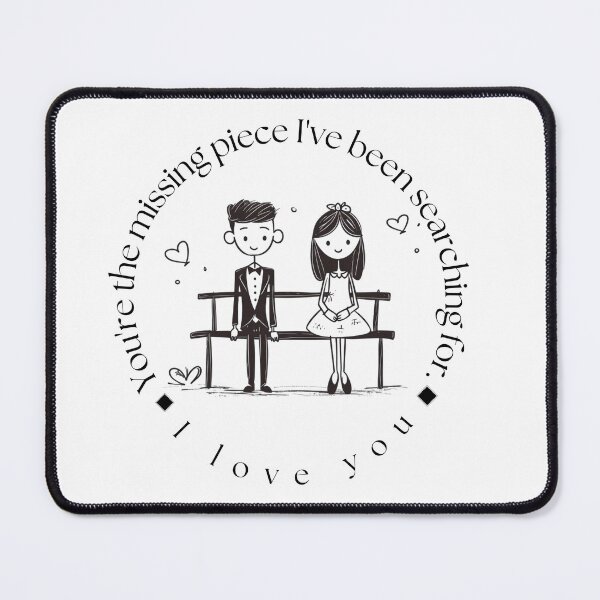 Item preview, Sitting Couple on the Bench Illustrations for Romantic, Wedding, and Nature-Themed Designs designed and sold by funnycouples.
