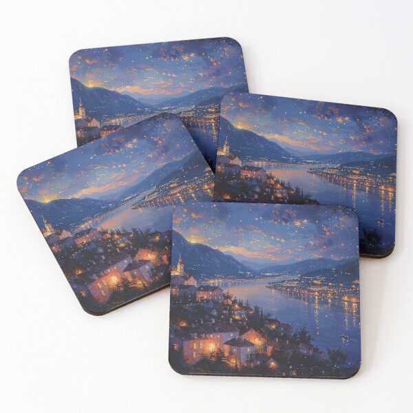 Item preview, Evening Village designed and sold by Dawn van Doorn.