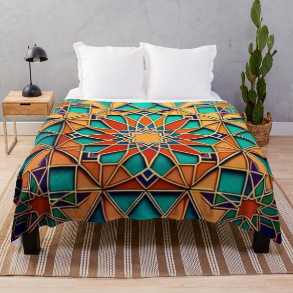 Item preview, Moroccan-Inspired Geometric Star Pattern designed and sold by RaiyaTees.