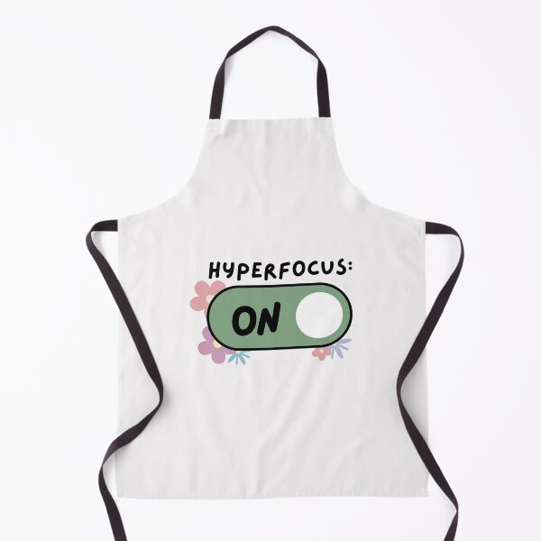 Item preview,  Relatable audhd/ adhd/ autism illustration: hyperfocus on designed and sold by NeurodiverseTea.