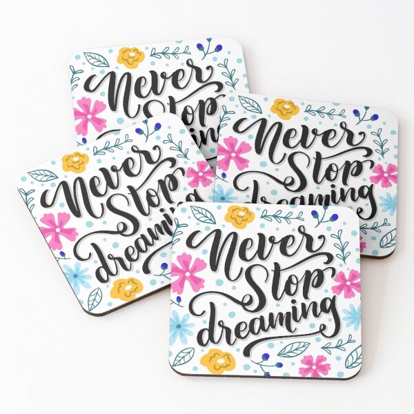 Item preview, Never Stop Dreaming designed and sold by ouchbyflora.