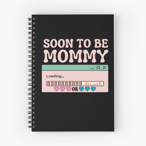 Item preview, Soon To be Mommy Promoted to Mommy-Loading Blue or Pink For women & Girls designed and sold by BornBorn.