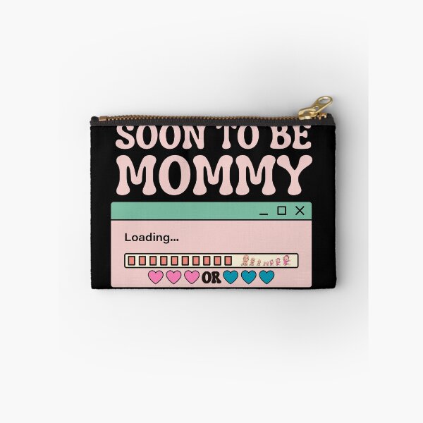 Item preview, Soon To be Mommy Promoted to Mommy-Loading Blue or Pink For women & Girls designed and sold by BornBorn.