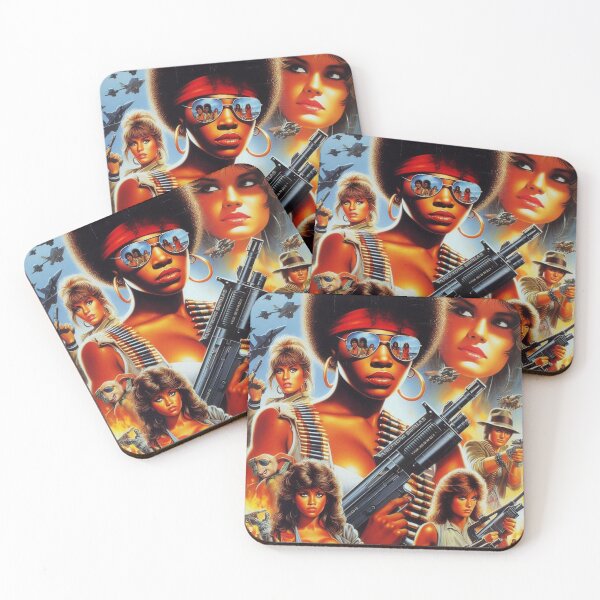 Item preview, Retro 80s War Girls designed and sold by PulpVintage.