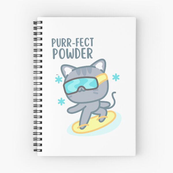 Item preview, Cat Ski: Purr-fect Powder designed and sold by musthavewords.