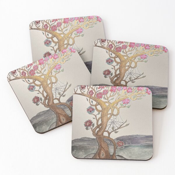 Item preview, Tree of life and the web of life in bloom intertwined designed and sold by David Ulm.