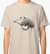Possum Playing Banjo Classic T-Shirt