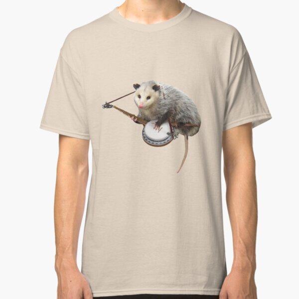 Possum Playing Banjo Classic T-Shirt