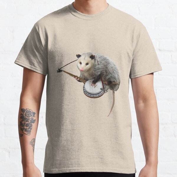 Possum Playing Banjo Classic T-Shirt