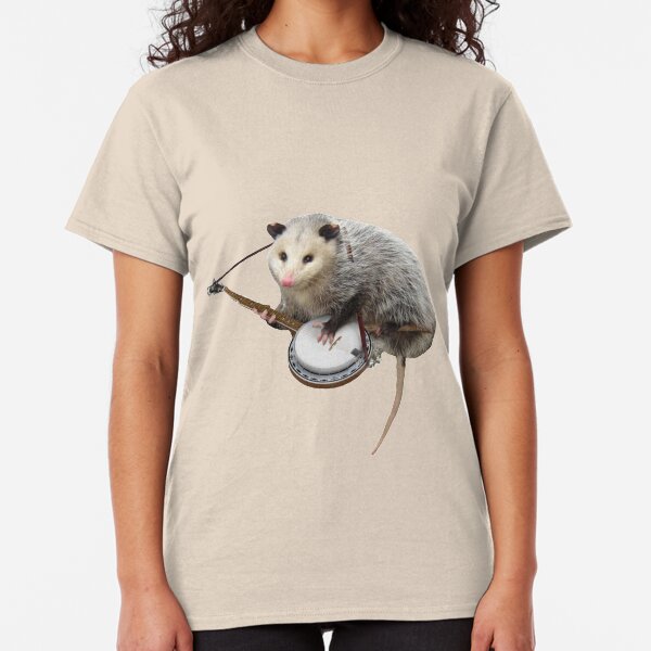 Possum Playing Banjo Classic T-Shirt
