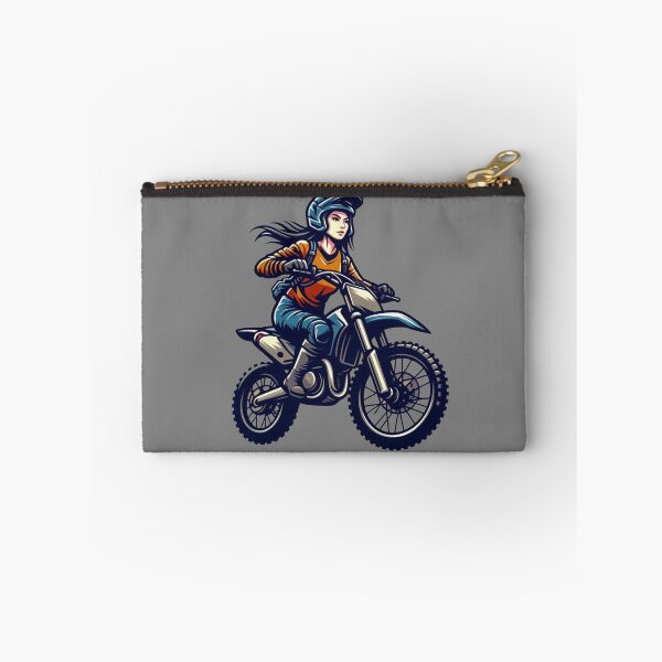 Item preview, MotoCross Lady, Woman on motorcycle, Girl on Dirt Bike designed and sold by Cr320.