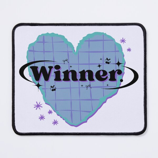 Item preview, Winner K-Pop Blue Heart Scrapbook Design designed and sold by AJUNICE STUDIO.