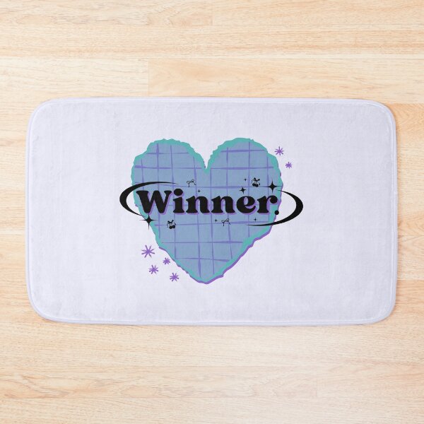 Item preview, Winner K-Pop Blue Heart Scrapbook Design designed and sold by AJUNICE STUDIO.