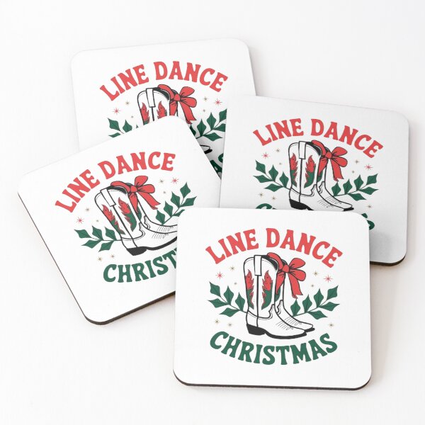 Item preview, Merry christmas linedance Cowboy boots Dance floor designed and sold by BHMARTS.
