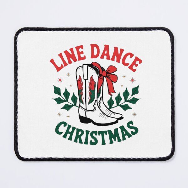 Item preview, Merry christmas linedance Cowboy boots Dance floor designed and sold by BHMARTS.