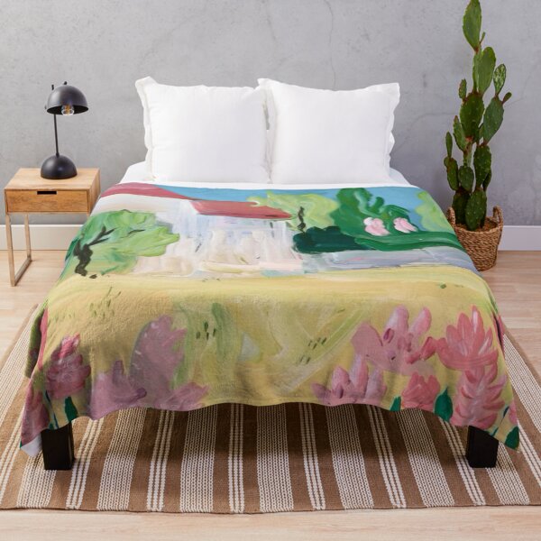 Item preview, Abstract French Garden in Bloom - Modern Impressionist Landscape Art designed and sold by CARRAANN.