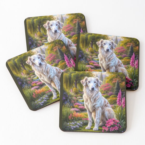 Item preview, Chanel Borzoi Dog Painting designed and sold by Heart and Soul Studio.