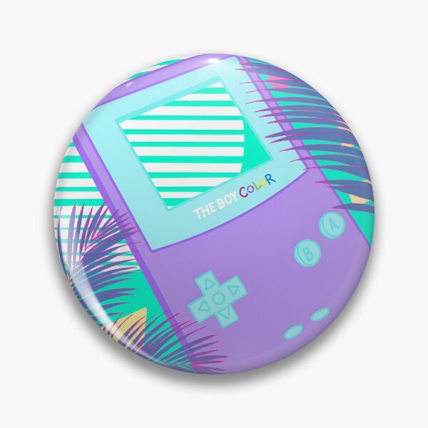 Item preview, Vaporwave Retro Handheld Video Game designed and sold by aimskiis.