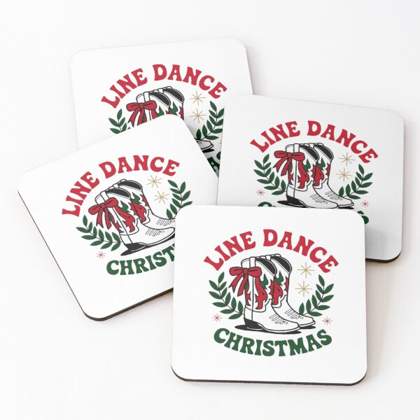 Item preview, Merry christmas linedance Cowboy boots Dance floor designed and sold by BHMARTS.