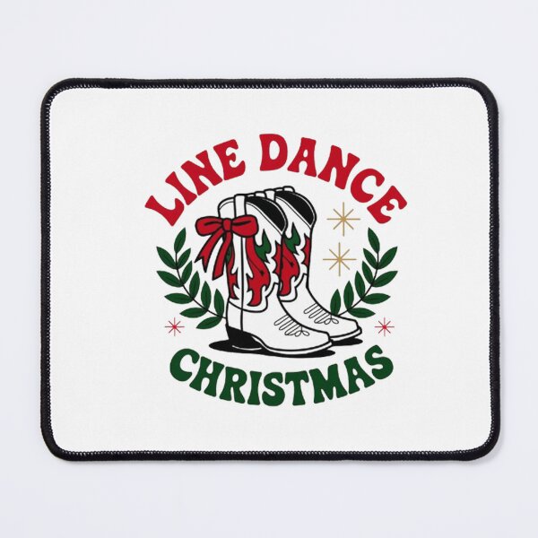 Item preview, Merry christmas linedance Cowboy boots Dance floor designed and sold by BHMARTS.