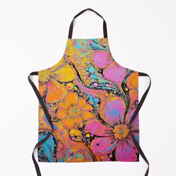 Item preview, bright flowers in boho style designed and sold by PR7M.