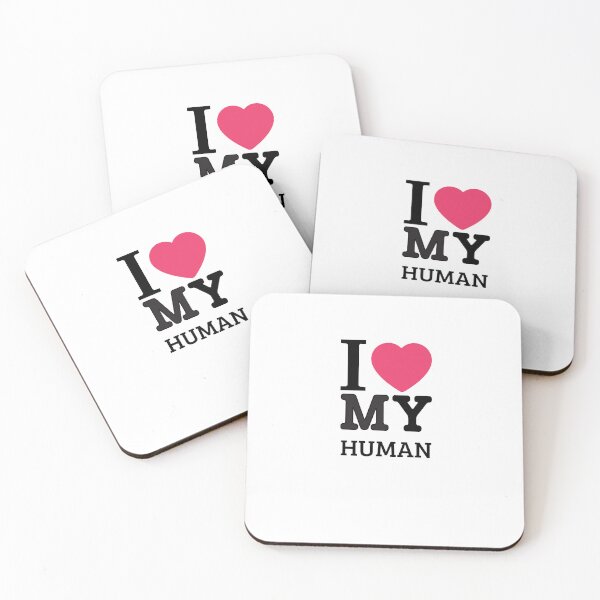 Item preview, I Love My Human  designed and sold by ConfettiSociety.