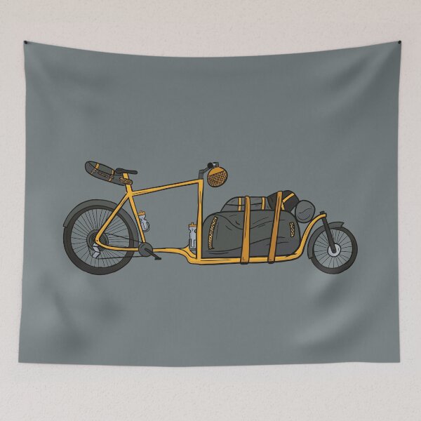 Item preview, Cargo bike on expedition designed and sold by Antoine Marineau Bélanger.