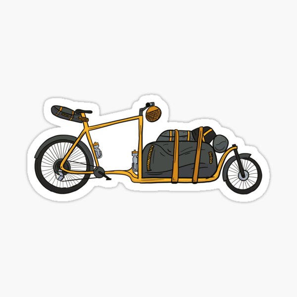 Item preview, Cargo bike on expedition designed and sold by Antoine Marineau Bélanger.