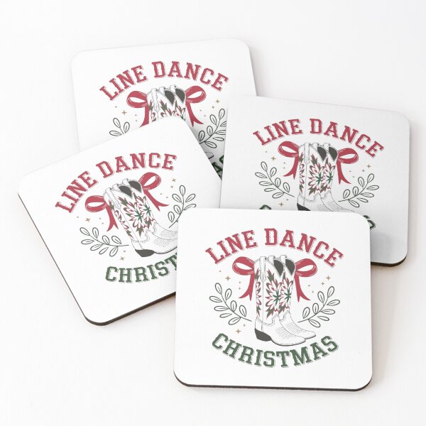 Item preview, Merry christmas linedance Cowboy boots Dance floor designed and sold by BHMARTS.