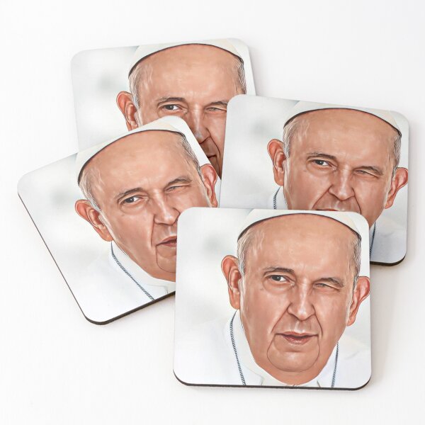 Item preview, Pope Francis blinking the eye designed and sold by SolracSier.