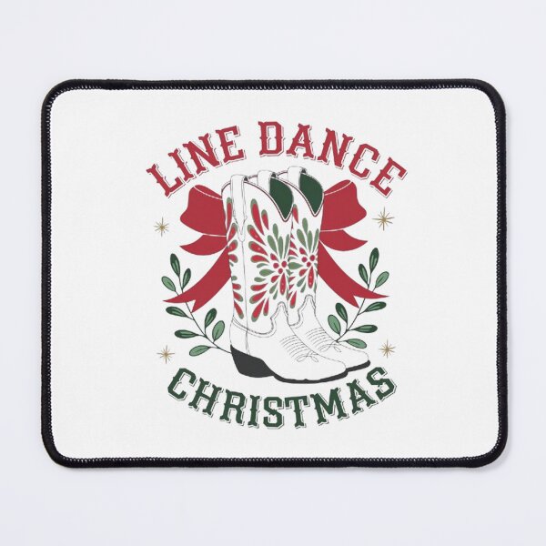 Item preview, Merry christmas linedance Cowboy boots Dance floor designed and sold by BHMARTS.