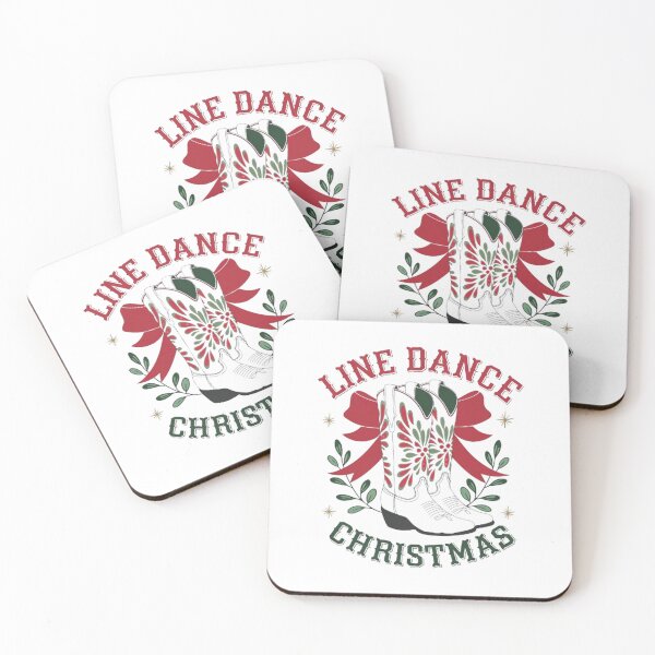 Item preview, Merry christmas linedance Cowboy boots Dance floor designed and sold by BHMARTS.